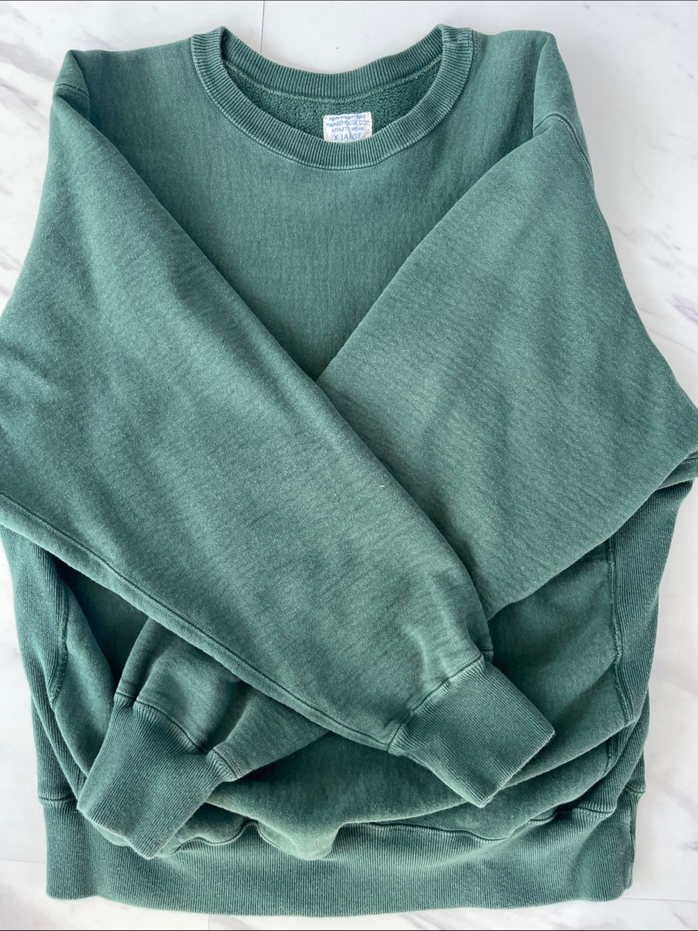 Warehouse Green Crewneck Sweatshirt